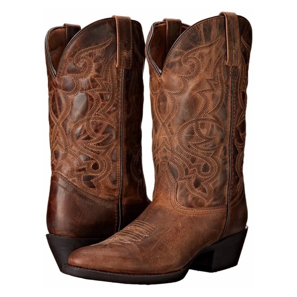 Laredo 11 Maddie Distressed R Toe Boots - Picture 8 of 10